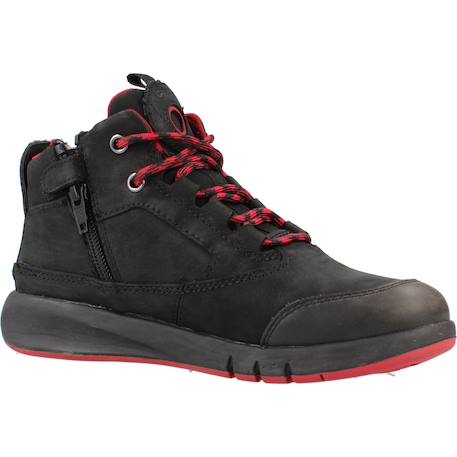 Botte garçon cuir aeranter Noir c0260 5 - vertbaudet enfant 