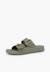 Sandales caoutchouc eva habana métallisées Argent+Vert 8 - vertbaudet enfant 