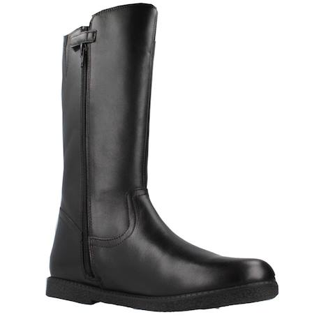 Bottes enfant fille en cuir shawntel Noir 5 - vertbaudet enfant 