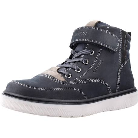 Bottes enfant garçon en cuir riddock Bleu c0045 4 - vertbaudet enfant 