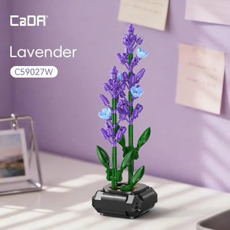 Pot de fleurs de lavande 205 pièces Violet 2 - vertbaudet enfant 