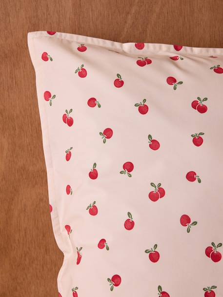 Taie d'oreiller percale de coton 'lady apple' Rouge 2 - vertbaudet enfant 