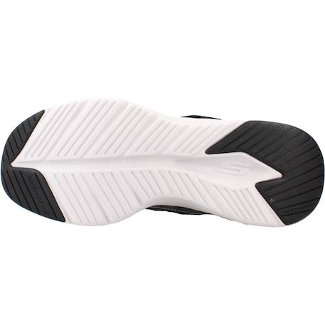 Baskets enfant garçon en cuir Blanc wnv+Bleu nvy+Noir bkw 18 - vertbaudet enfant 