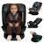 Siège-auto pivotant 360° bastiaan rwf i-size 40-150 cm avec isofix, groupe 0/1/2/3 Black carbon+Grey stone+Red burgundy 7 - vertbaudet enfant 