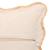 Coussin décoratif déhoussable à bord ondulé carré Ivoire 3 - vertbaudet enfant 