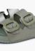 Sandales caoutchouc eva habana métallisées Argent+Vert 12 - vertbaudet enfant 