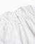 Blouse en coton à manches longues avec volants et fleurs Blanc 3 - vertbaudet enfant 