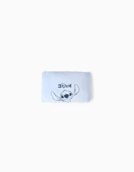 Sweat à capuche convertible en polaire corail avec stitch Bleu 2 - vertbaudet enfant 