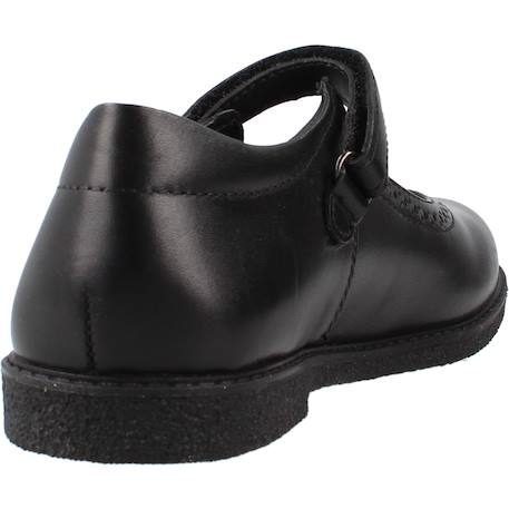 Derbies enfant fille en cuir Noir c9999 3 - vertbaudet enfant 