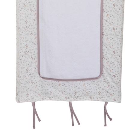 Matelas à langer à liens esprit enchanté Lilas 3 - vertbaudet enfant 