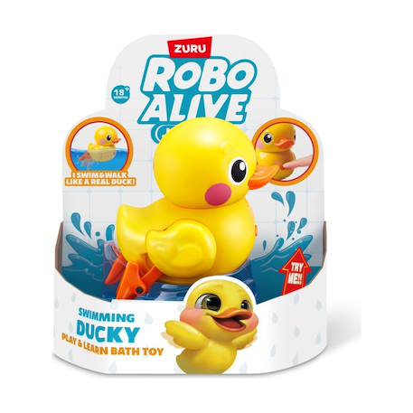 Robo alive junior - petit canard Jaune 2 - vertbaudet enfant 