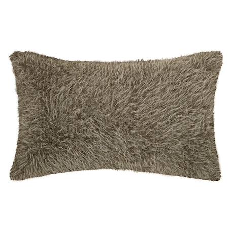 Coussin rectangulaire à poils longs Green 3 - vertbaudet enfant 