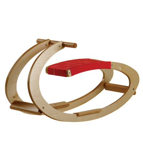 Bascule cheval olga design Beige 1 - vertbaudet enfant 