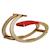 Bascule cheval olga design Beige 1 - vertbaudet enfant 