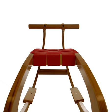 Bascule cheval olga design Beige 3 - vertbaudet enfant 