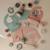 Set de table bébé en silicone antidérapant Powder pink confetti 6 - vertbaudet enfant 