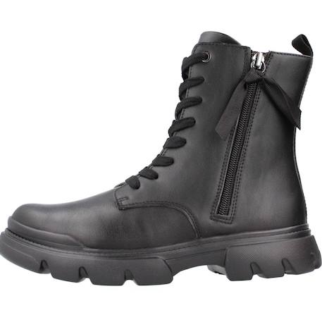Bottes fille modèle j junette g. Blanc+Noir 8 - vertbaudet enfant 