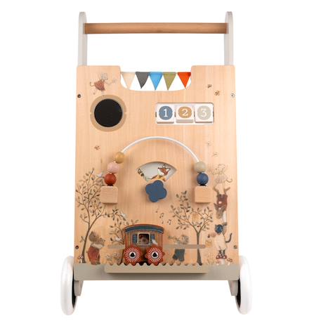 Chariot de marche forêt magique Beige 3 - vertbaudet enfant 