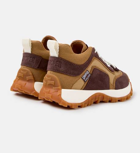 Sneaker-bootie cuir drift trail Bleu gris 009+Brun beige 007+Gris foncert 008 10 - vertbaudet enfant 