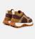 Sneaker-bootie cuir drift trail Bleu gris 009+Brun beige 007+Gris foncert 008 10 - vertbaudet enfant 