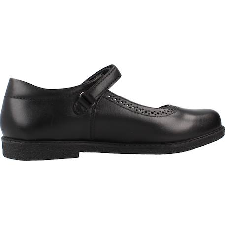 Derbies enfant fille en cuir Noir c9999 1 - vertbaudet enfant 