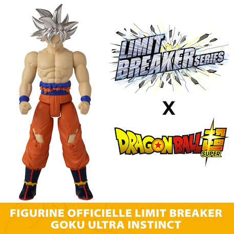 Figurine géante goku ultra instinct enfant Orange - goku ultra instinct 2 - vertbaudet enfant 