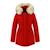 Parka enfant Rouge 1 - vertbaudet enfant 