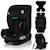 Siège-auto lavender i-size 76-150 cm avec isofix et système de ventilation, groupe 1/2/3 Black carbon+Grey stone 1 - vertbaudet enfant 