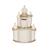 Tirelire château beige et doré en résine 24 Beige 2 - vertbaudet enfant 
