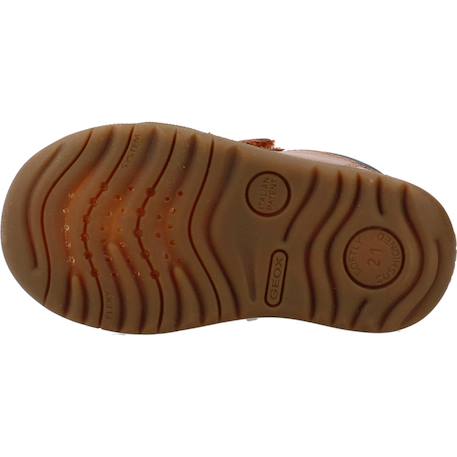 Baskets bébé garçon en cuir Marron c6001 6 - vertbaudet enfant 