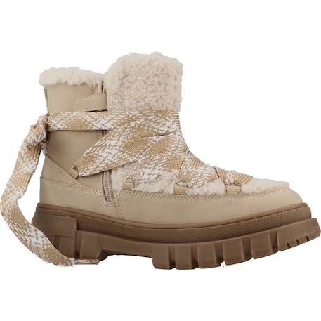 Bottines fille modèle bootie Brun clair bgowht 5 - vertbaudet enfant 