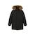 Parka à capuche garçon Noir, marron 1 - vertbaudet enfant 