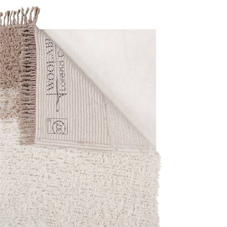 Tapis lavable en laine bruits d'été Naturel 4 - vertbaudet enfant 
