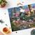 Puzzle pokémon voltali et centrale électrique 1000 pcs Blanc 2 - vertbaudet enfant 
