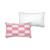Coussin rectangulaire en bouclette à motif damier Rose 2 - vertbaudet enfant 