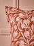 Taie d'oreiller percale de coton 'lucie' Bordeaux+Kaki 2 - vertbaudet enfant 