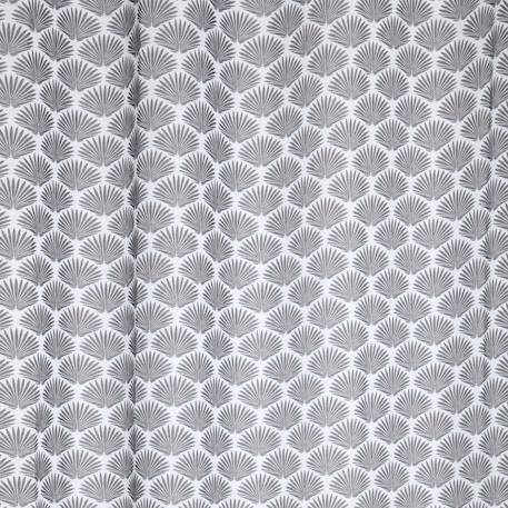 Voilage aux impressions art déco Gris anthracite+Naturel 3 - vertbaudet enfant 