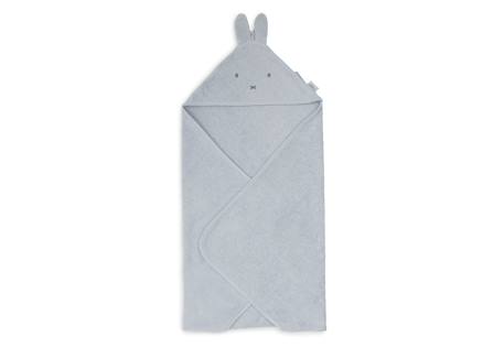 Cape de bain bébé éponge à capuche miffy Cloudy blue+Silk rose 3 - vertbaudet enfant 
