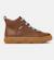 Baskets cuir kiddo Bleu fonc26+Brun bleu 028 6 - vertbaudet enfant 