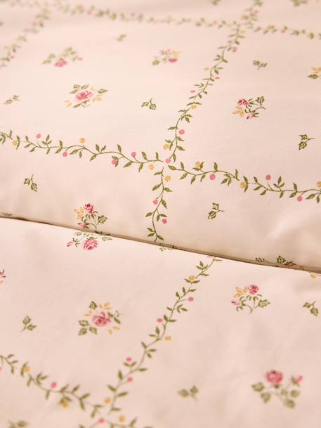 Housse de couette percale de coton 'léopoldine' Imprime multico 2 - vertbaudet enfant 