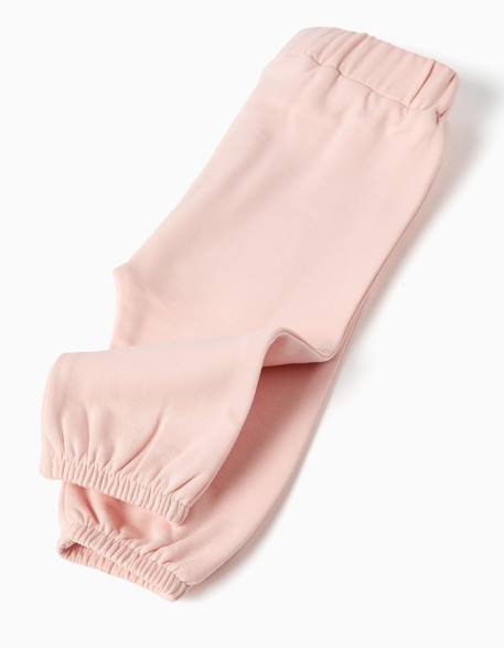 Ensemble en coton peigné avec cœur 3d Rose 4 - vertbaudet enfant 