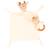 Coffret cadeau doudou et hochet girafe Beige 1 - vertbaudet enfant 