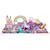 Livre et puzzle les licornes Bleu 2 - vertbaudet enfant 