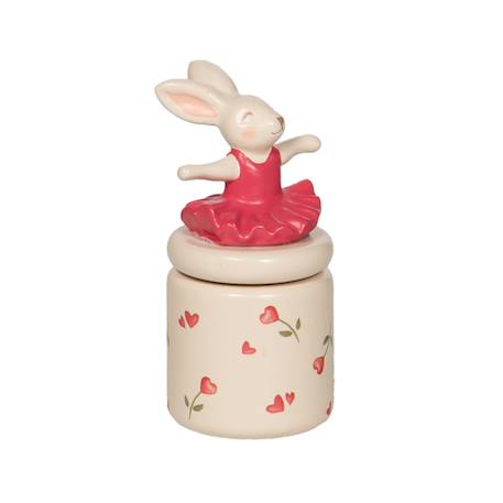 Boite à dent ballerine rose en bois 0 Beige 1 - vertbaudet enfant 