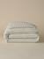 Housse de couette gaze de coton 'lou' Rayure vert/bleu 5 - vertbaudet enfant 