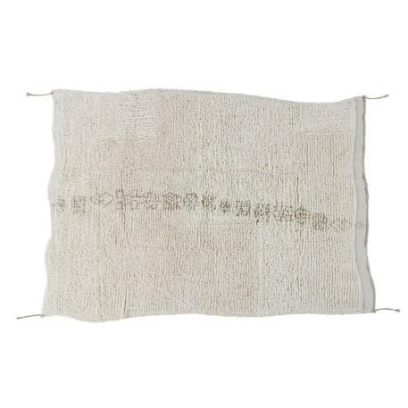 Tapis lavable en laine jambo Naturel 1 - vertbaudet enfant 