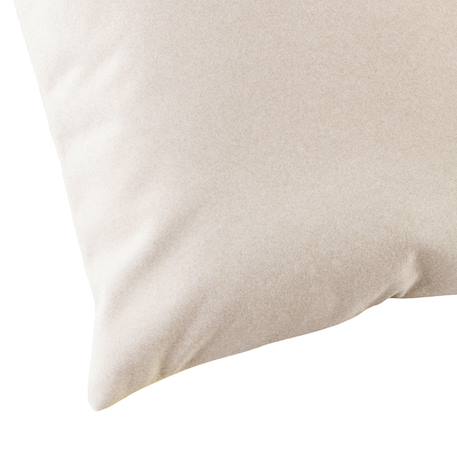 Coussin velours effet peau de pêche Beige+Bleu+Cuivre+Jaune moutarde+Marron brun+Vert olive 4 - vertbaudet enfant 