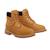 Boots garçon en cuir Beige, marron foncé 2 - vertbaudet enfant 