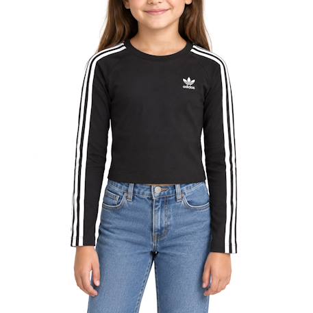 Sweat enfant en coton Noir/blanc 3 - vertbaudet enfant 