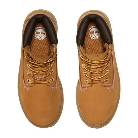 Boots garçon en cuir Beige, marron foncé 3 - vertbaudet enfant 